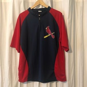 St Louis Cardinals pull over tee